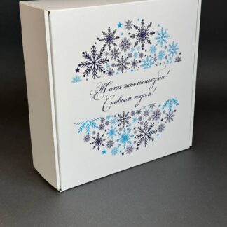 Коробка Снежинка 20*20*7 см