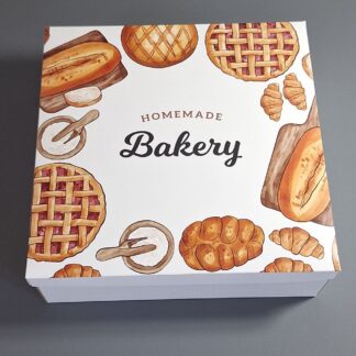 Коробка Bakery гофра 30*30*10 см