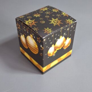 Коробка Новый год 9*9*10