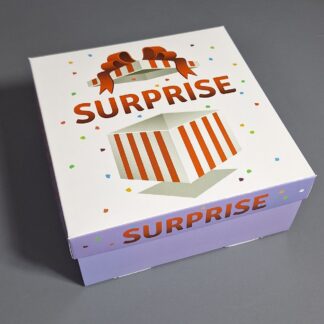 Коробка сюрприз 18*18*8 см