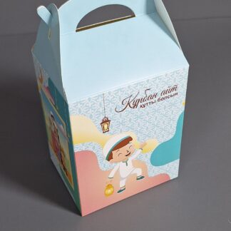 Коробка Курбан айт детский  12*10*15 см