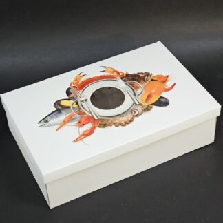Коробка крышка раки 37*24*10 см