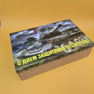 Коробка крышка Танк 37*24*10 см