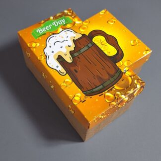 Коробка пивная кружка 17*14*8,5 см