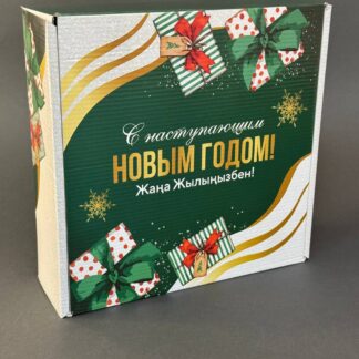 Коробка Новый год 23*23*8 см
