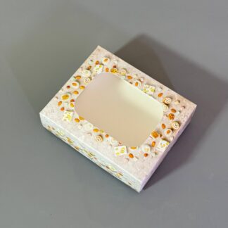 Коробка серая 10*8*3 см