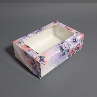 Коробка Цветы 15х10х5 см