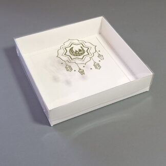 Коробка 18х18х4 см тис.Фонарики