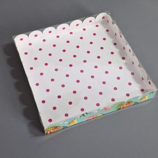 Коробка Ананас 21*21*3 см