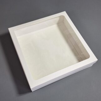 Коробка Белая 22*22*5,5 см