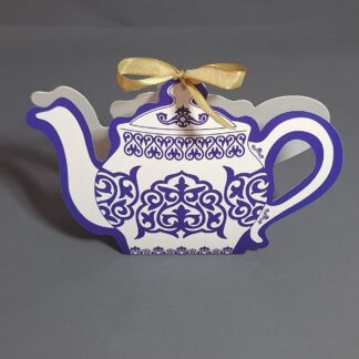 Коробка чайник с узором 8х5х5.5 см
