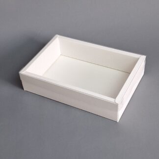 Коробка Белая 22*15*5 (20*13*5) см