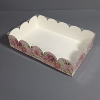 Коробка Розовые цветы 30*20*7 см