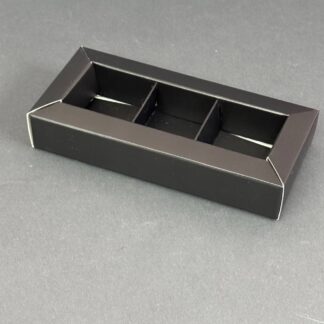Коробка для конфет Черная 15*7*2,5 (12*4*2,5)