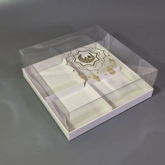 Коробка с тис.Фонарик 17*17*6 см